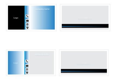 pro basit kart şablonu