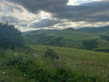 Ermenistan 'ın dağlarındaki güzel manzara
