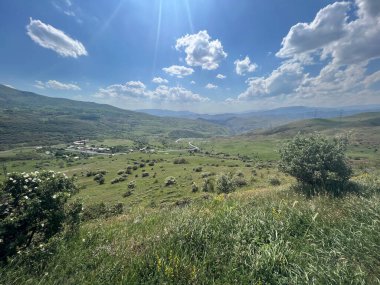 Ermenistan 'ın dağlarındaki güzel manzara
