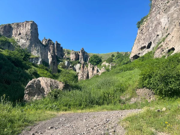Ermenistan 'ın dağlarındaki güzel manzara