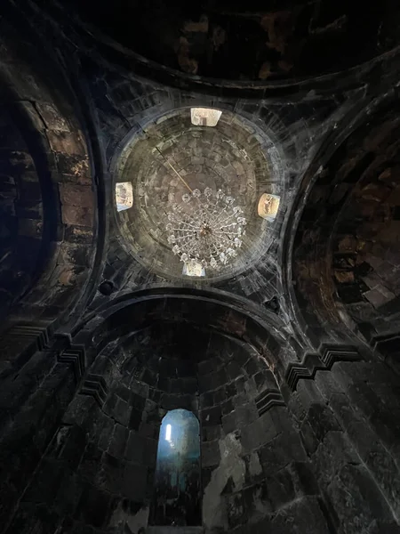 Intérieur Monastère Gndevank Dans Les Montagnes Arménie — Photo