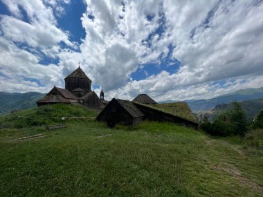 Ermenistan dağlarındaki Haghpat Manastırı