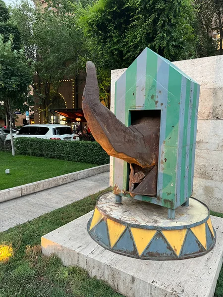 Erivan Ermenistan 'da bir parkta sanat