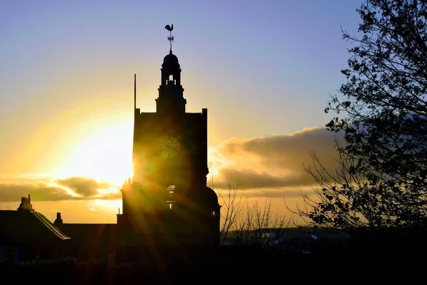 Incredibile Alba Stirling City Foto Alta Qualità — Foto Stock