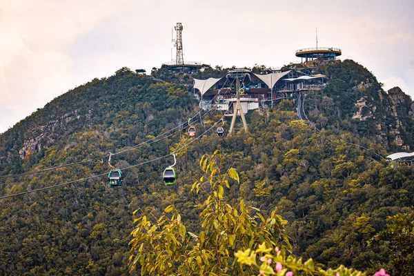 stock image Ascend to New Heights: Langkawis Panoramic Cable Car Ride. High quality photo