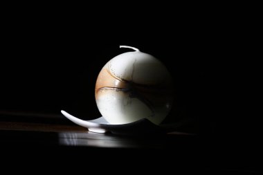 close up view of a glass of red egg, a single black background with an empty space for your