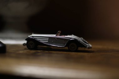 car model in a modern auto salon.