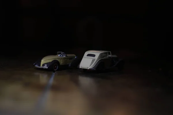 Miniature Police Car Toy — Stockfoto