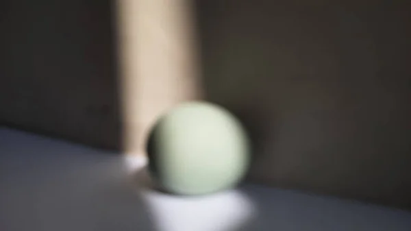 Θολή Εστιασμένη Αποπροσανατολισμένη Παραδοσιακή Ασιατική Ενιαία Ένα Αλατισμένο Αλμυρό Αυγό — Φωτογραφία Αρχείου
