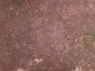 flat soil and cement ground texture