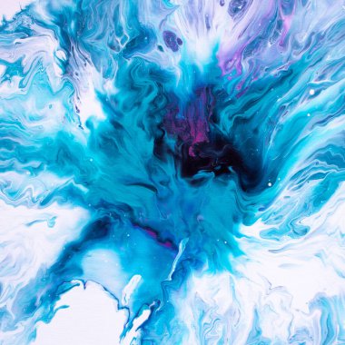 Cazibe - Soyut Boyama, Arkaplan, Akrilik Dökme, Akışkan Sanat, Doku, Duvar Kağıdı