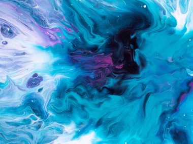 Cazibe - Soyut Boyama, Arkaplan, Akrilik Dökme, Akışkan Sanat, Doku, Duvar Kağıdı