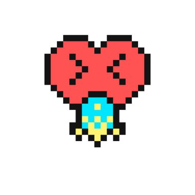 Kusan surat emojisi çizimi. Piksel tarzı emoji tiksinti ya da yemek hastalığını temsil ediyor. 90 'ların tarzı kalp şeklinde bir ifade. Klasik aşk simgeleri tasarımı. Pikselleştirilmiş retro oyun 8 bit tasarım illüstrasyonu