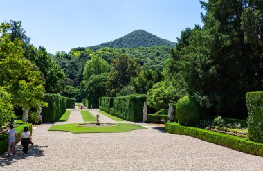 Scalea del Sonetto - Sonnet Manzaralı Merdiven Villa Barbarigo Valsanzibio Padua Galzignano Terme
