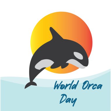 Dünya Orka Günü Vektörü. Dünya Orka Günü için iyi. Basit ve zarif tasarım.