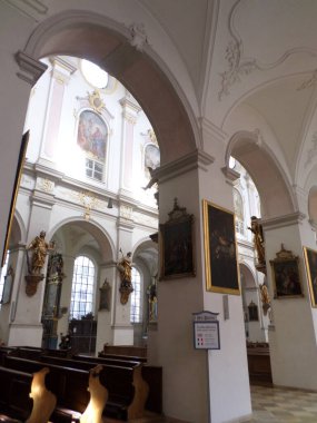 Saint peter's basilica in the cathedral. Munich, Germany.