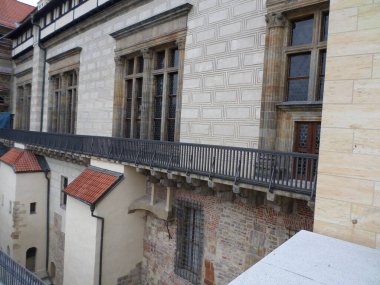St. George church facade. Prague castle. Czech Republic.