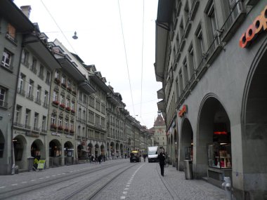 The Kramgasse is one of the principal streets in the Old City of Bern, the medieval city centre of Bern, Switzerland. It was the center of urban life in Bern until the 19th century. Today, it is a popular shopping street.