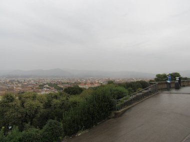 Floransa, İtalya. Yukarıdan görünüm.