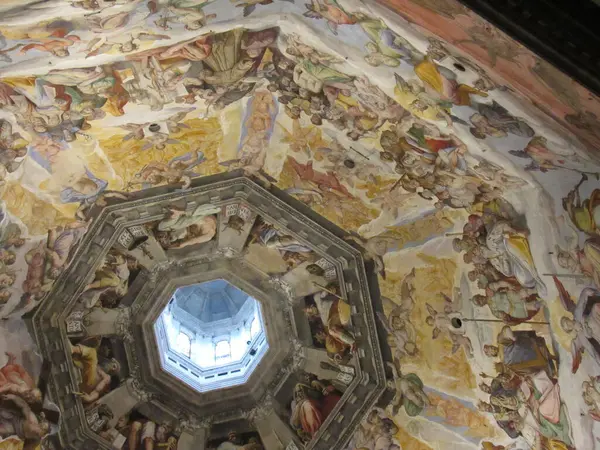 Interiorul Baslicii Santa Maria Del Fiore Florența — Fotografie, imagine de stoc