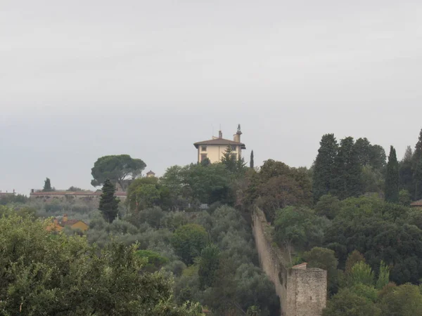 Florence Italia Vista Desde Parte Superior — Foto de Stock