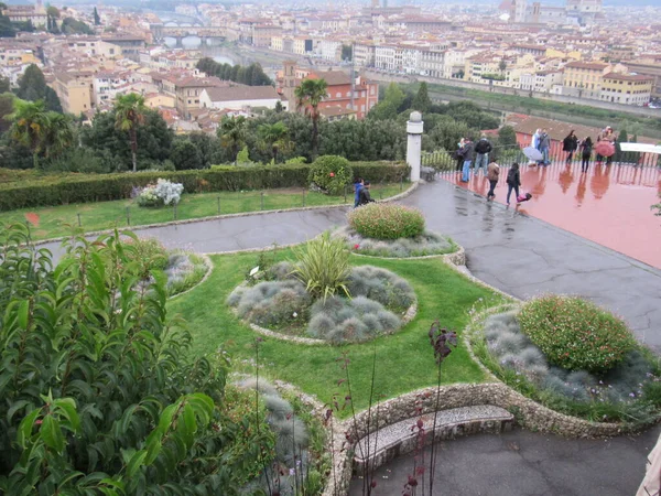 Флоренс Италия Вид Сверху — стоковое фото