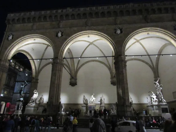 Galleria Degli Uffizi Sede Uno Los Museos Más Antiguos Del — Foto de Stock