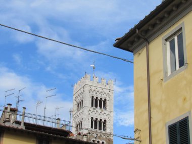 Lucca, İtalya 'daki Saint Martin Katedrali..