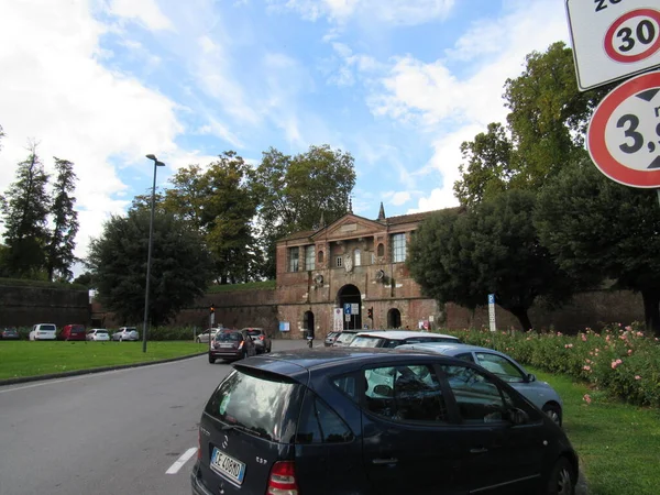 Portões Lucca Entrada Principal Itália — Fotografia de Stock