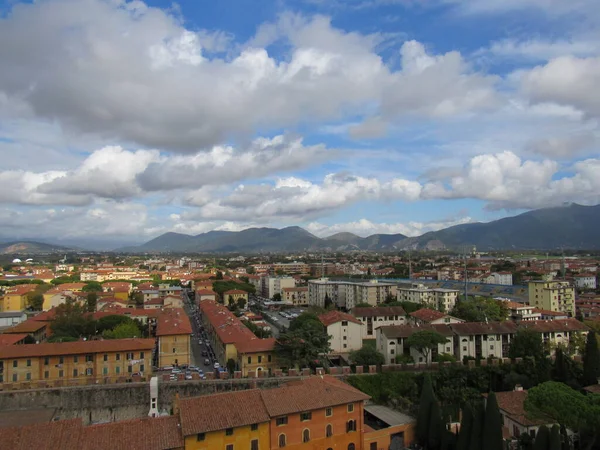 Місто Піза Яке Видно Вежі Пізи Італія — стокове фото