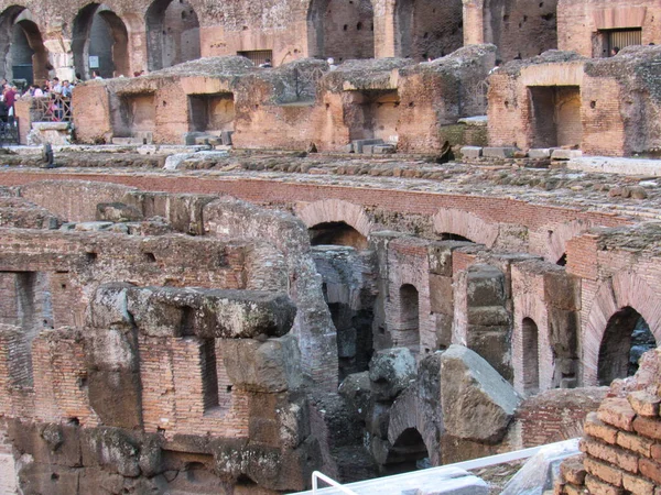 Colosseum Interior Rome Italy — Stock Photo, Image