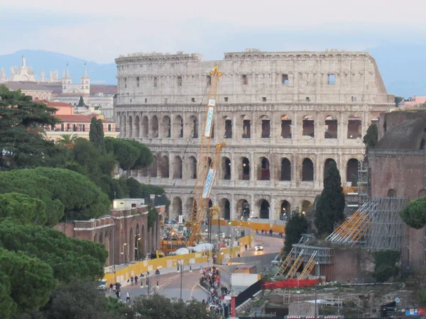 Colosseum Rómában Olaszországban — Stock Fotó