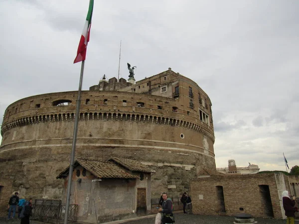 Intérieur Château San Angelo Rome Italie — Photo