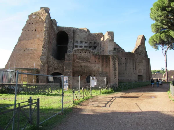 Foro Romano Dove Concentrava Tutto Centro Commerciale Dell Antica Roma — Foto Stock