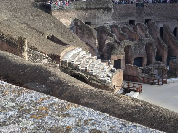 Coliseo Una Las Mayores Atracciones Del Mundo Lugar Fue Construido —  Fotos de Stock