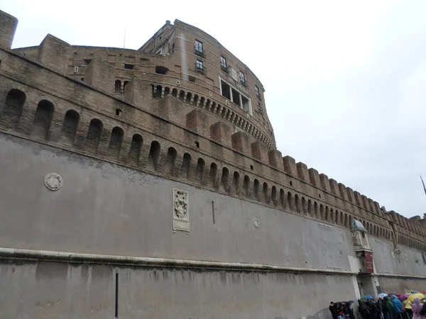 Замок Сан Анджело Рим Италия — стоковое фото