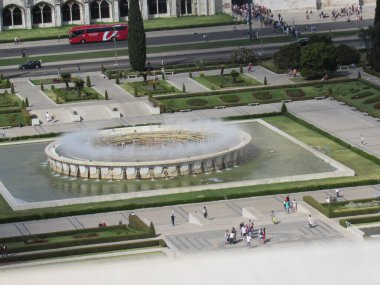 Keşif Anıtı Standartları, Lizbon 'dan görüntü. Portekiz.