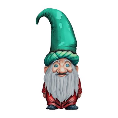  Şirin Cüce Cüce Fantezi Yaratık Dijital Sanatı Yazan Kış860