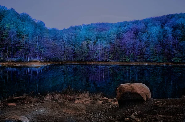 Блакитний Ліс Смердючого Око — стокове фото