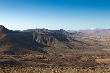 İsrail 'deki Negev Çölü' nün güzel manzarası