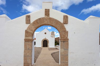 Eski kasabanın manzarası