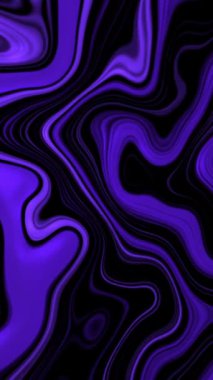 Soyut dijital fraktal model. Dalgalı doku. Yatay görünümlü soyut resim