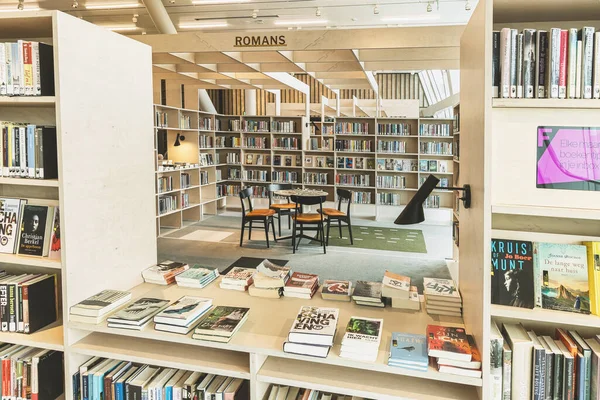 Groningen, Netherlands - June 24th, 2022: Forum cultural center in Groningen with public library, cinema and observation deck.