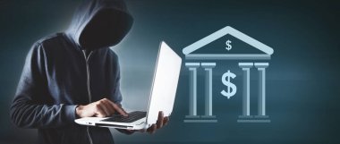 Hacker banka sistemine sızmak istiyor.