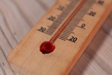 Bir Celsius Celsius 'ta termometre