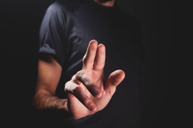 El hareketini durdur, kapat - kapat.