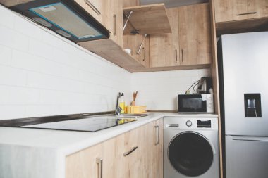 Modern mutfak iç tasarımı ..