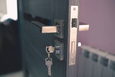 Kapı tokmağını kapat.