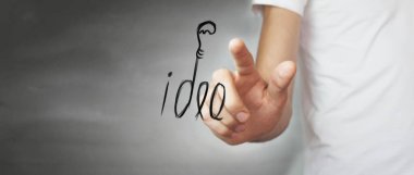 İş ve teknoloji kavramı  .