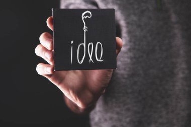 İş ve teknoloji kavramı  .